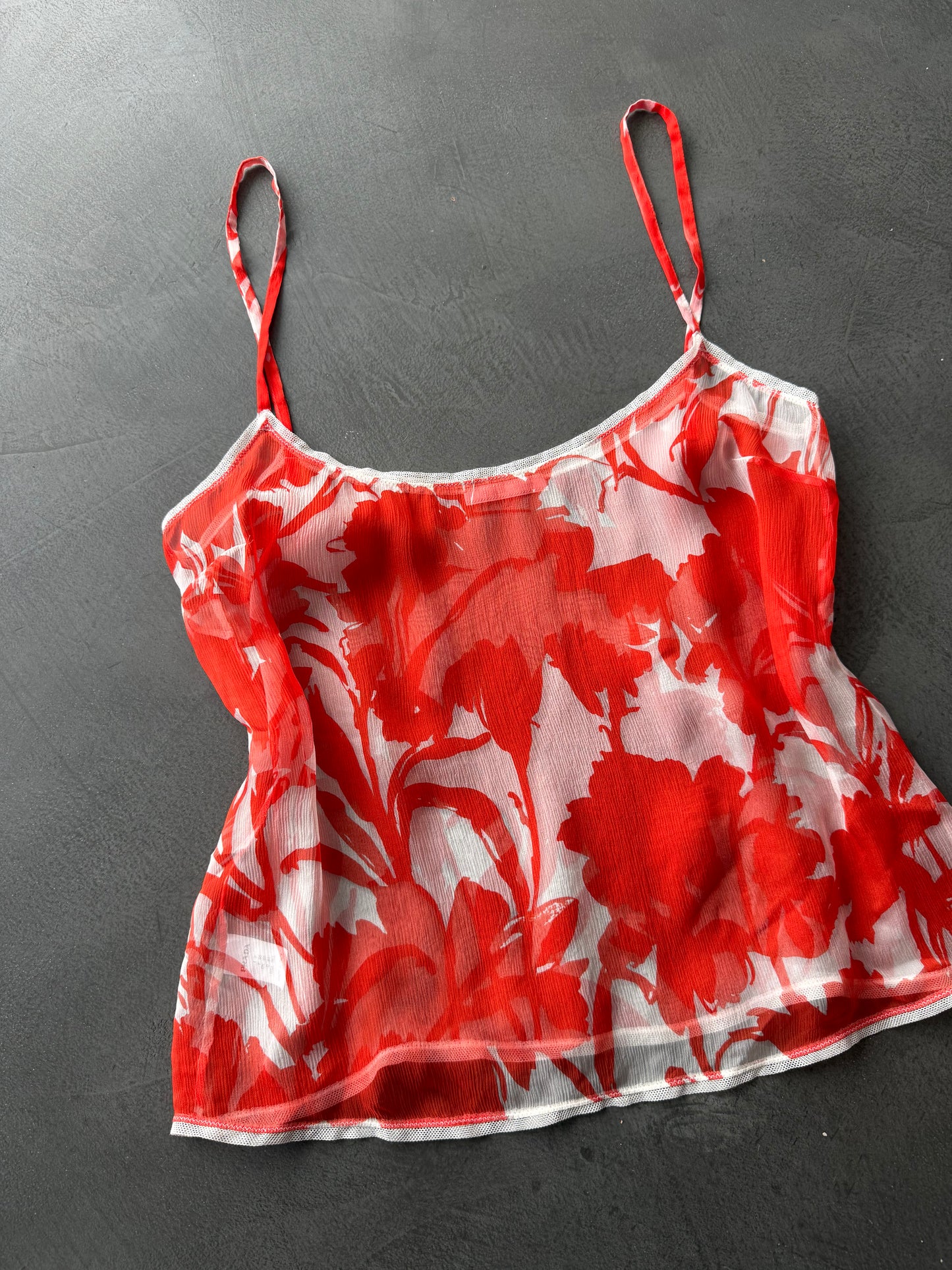 SS 01 Prada Silk Sheer Top
