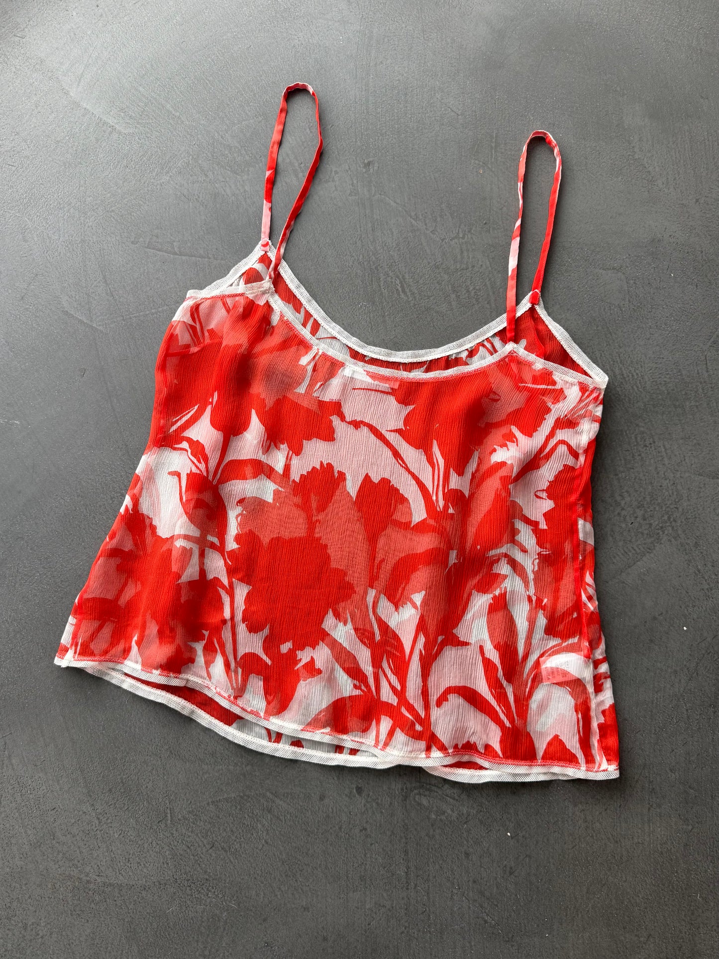 SS 01 Prada Silk Sheer Top