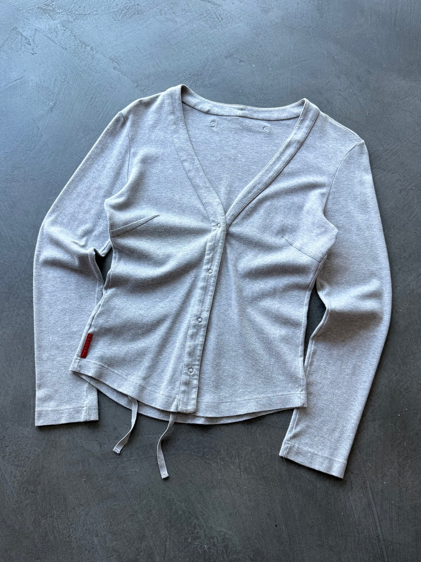 Prada Sport Jersey Cardigan