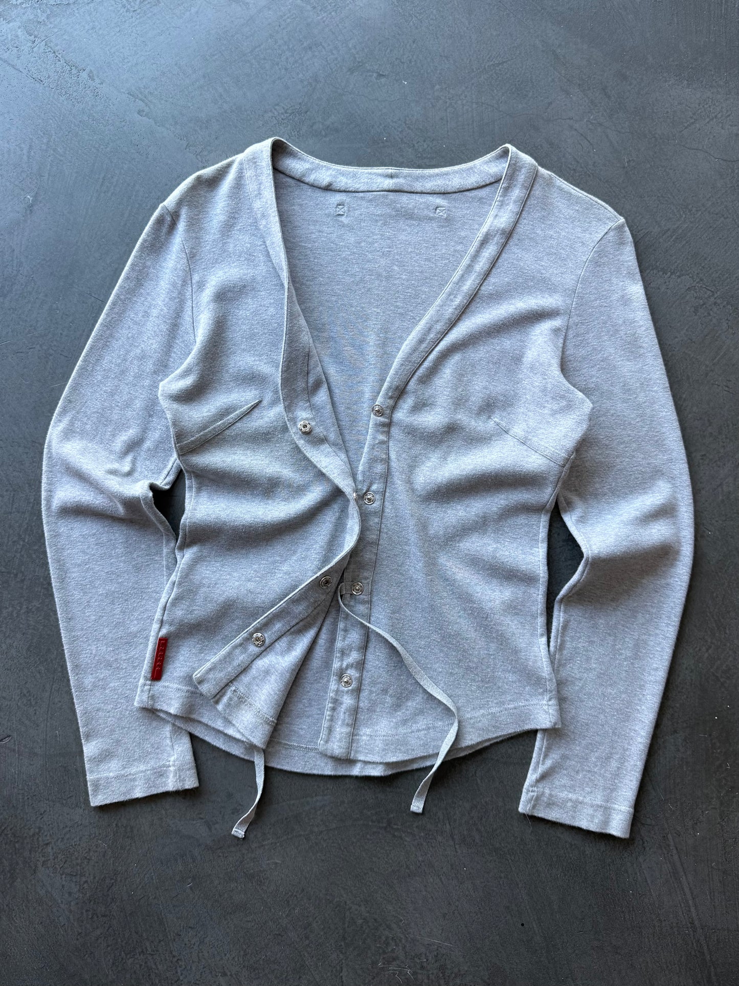 Prada Sport Jersey Cardigan