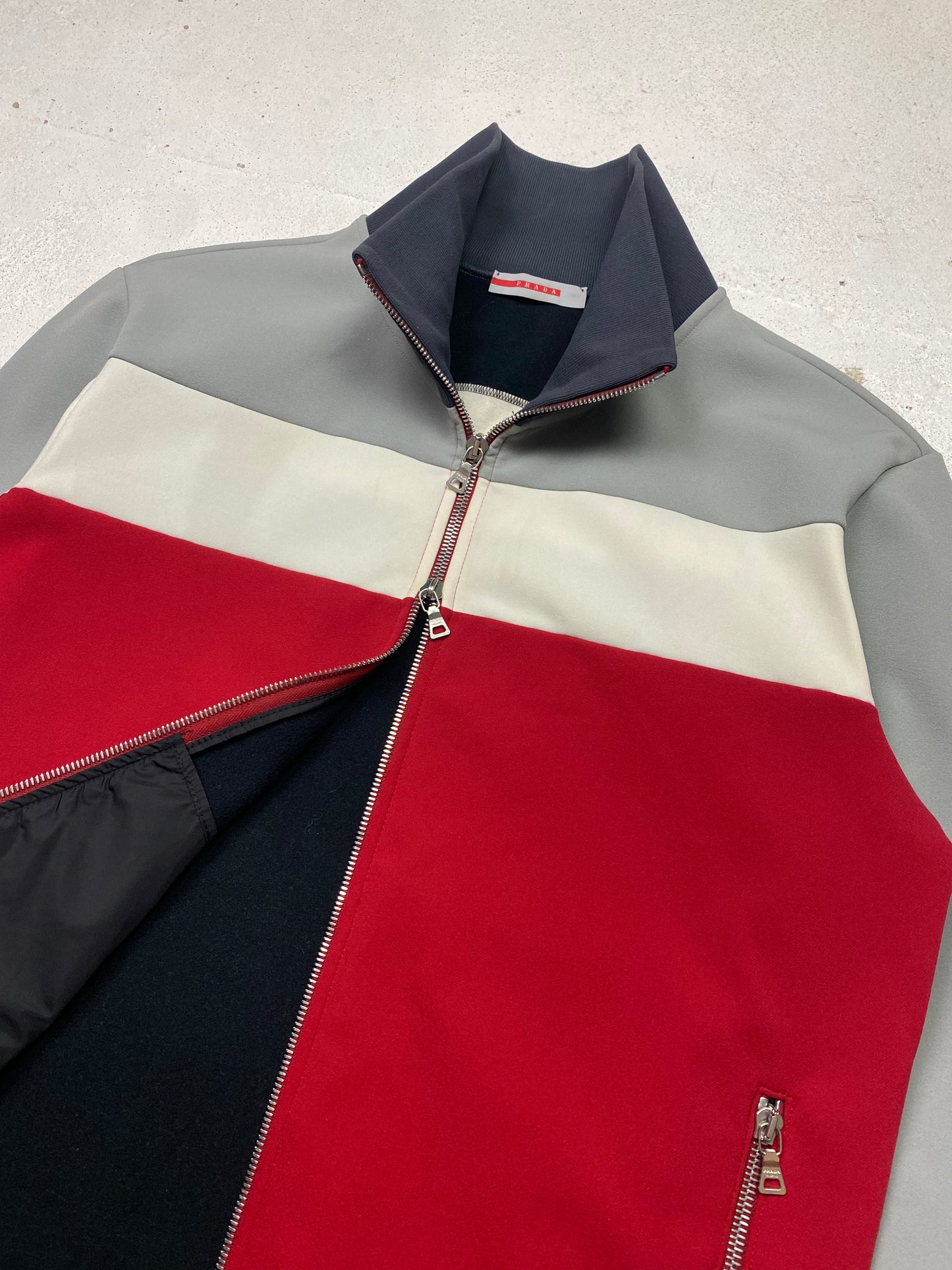 Prada Sport Panelled Tracktop