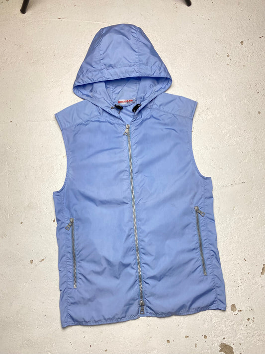 SS 00 Prada Sport Nylon Hooded Vest