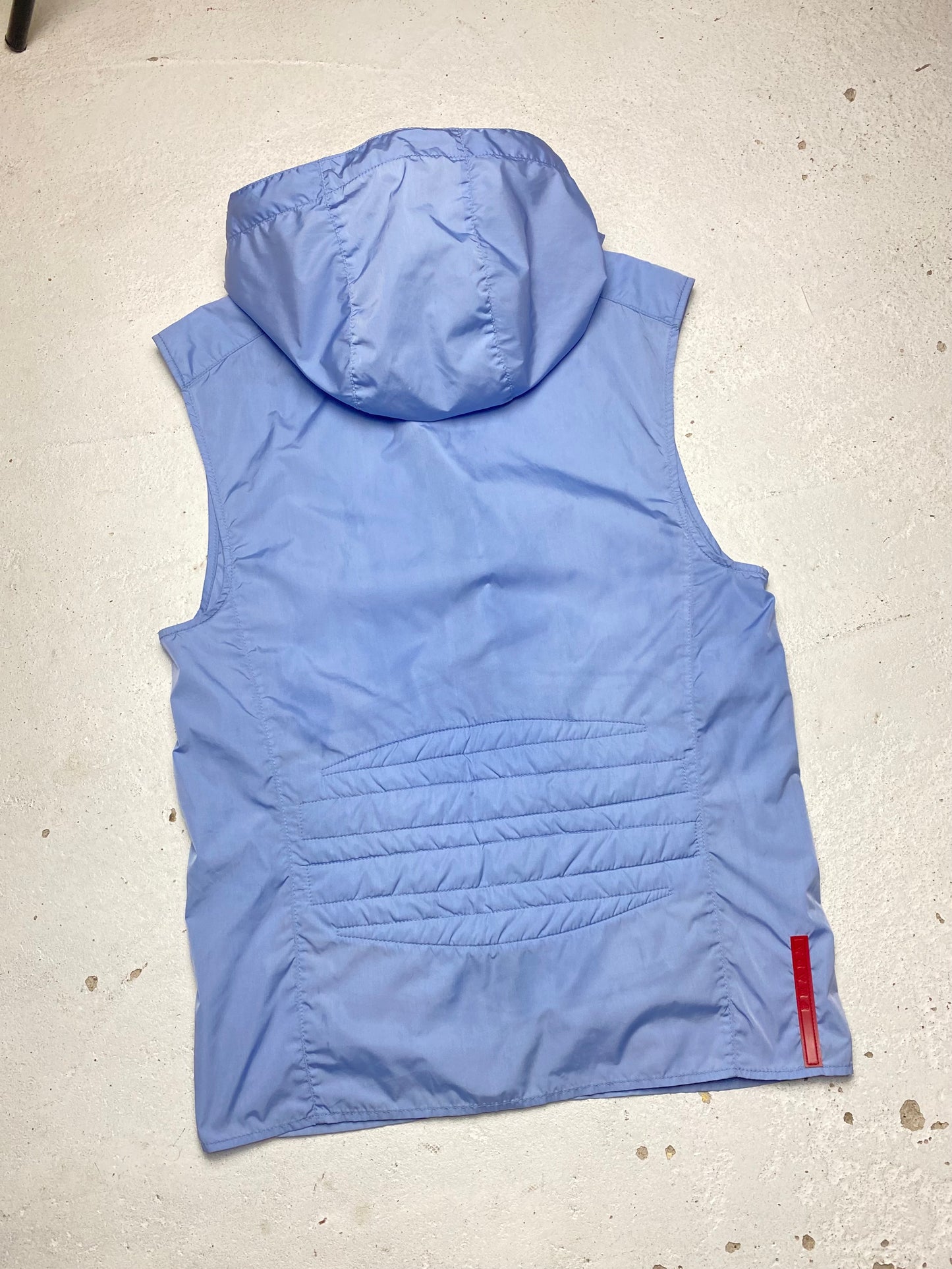 SS 00 Prada Sport Nylon Hooded Vest