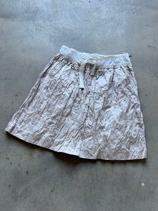 SS 09 Prada Metal Blend Skirt
