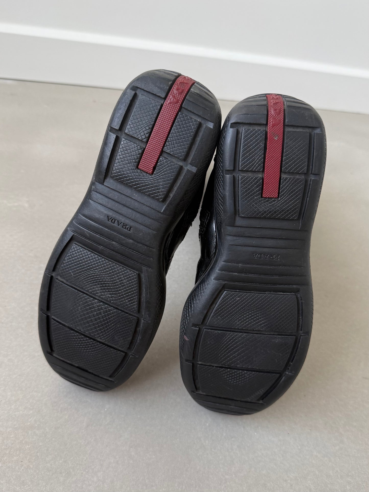 Prada Americas Cup Patent Boots