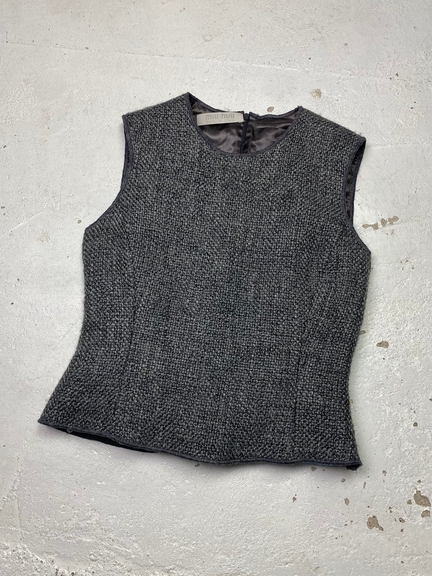 FW 98 Miu Miu Wool Vest