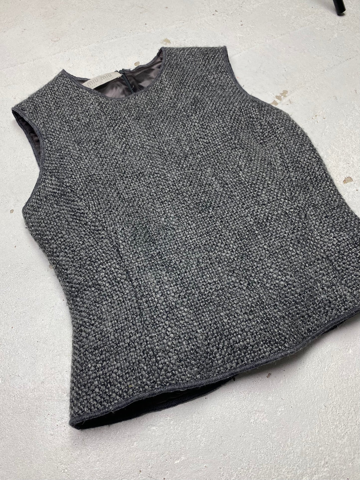 FW 98 Miu Miu Wool Vest