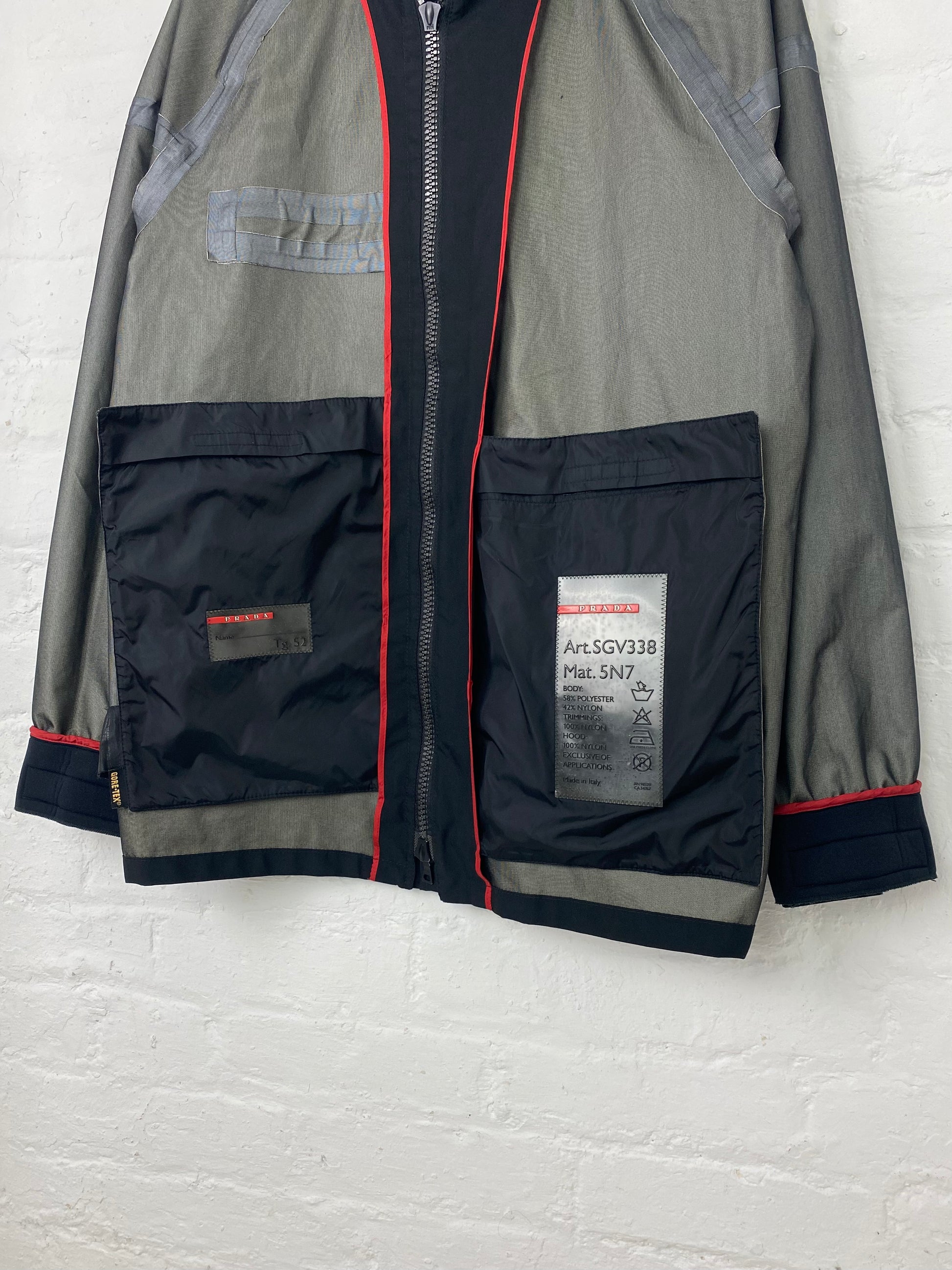 ジャケット・アウター Archive PRADA SPORT shell jacket Prada Sport Gore-Tex Shell – 300700