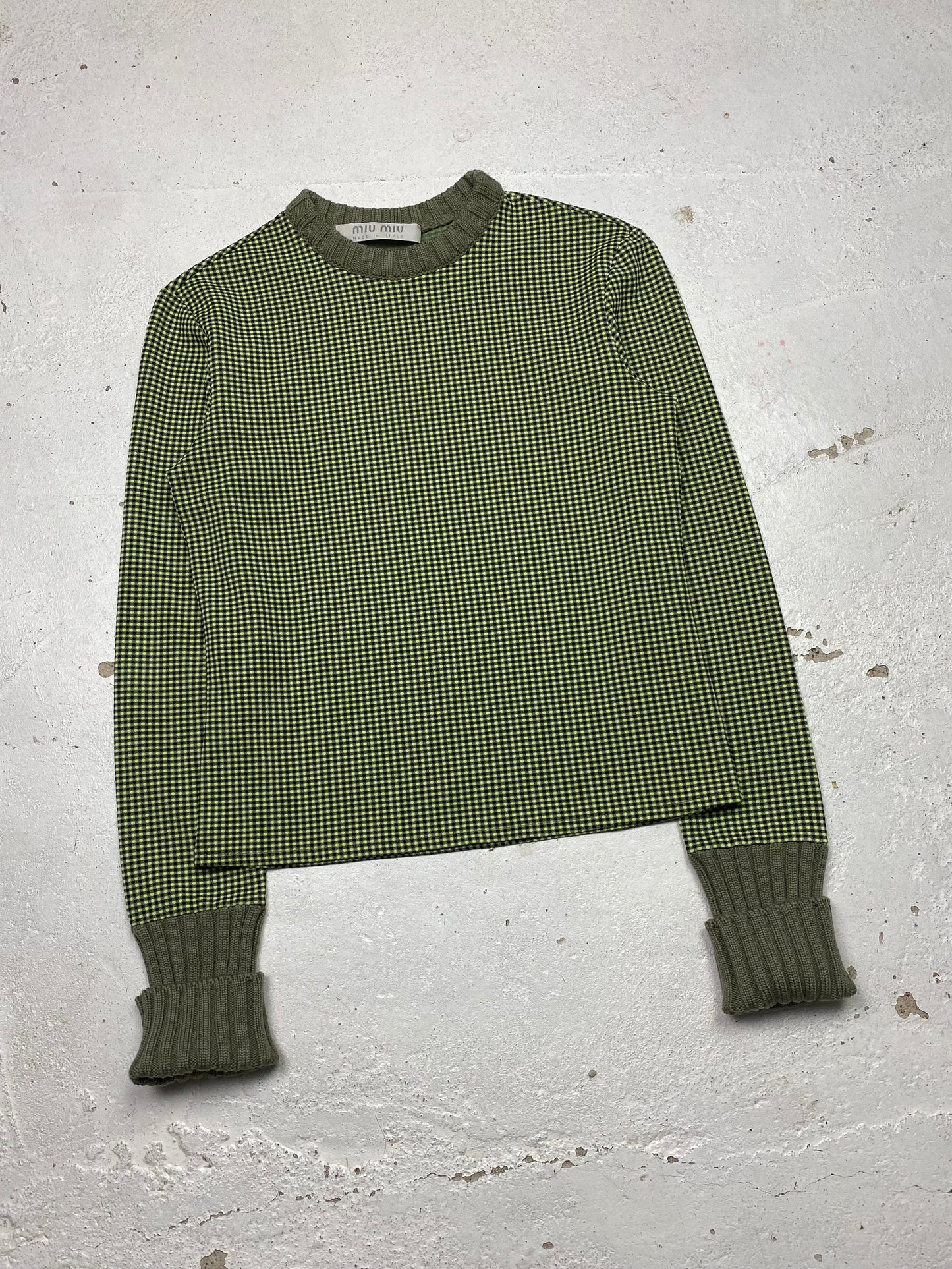 FW 99 Miu Miu Knit