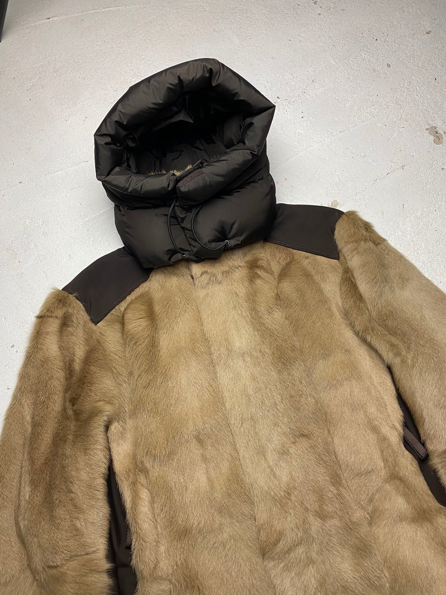 FW 00 Prada Sport Fur Coat