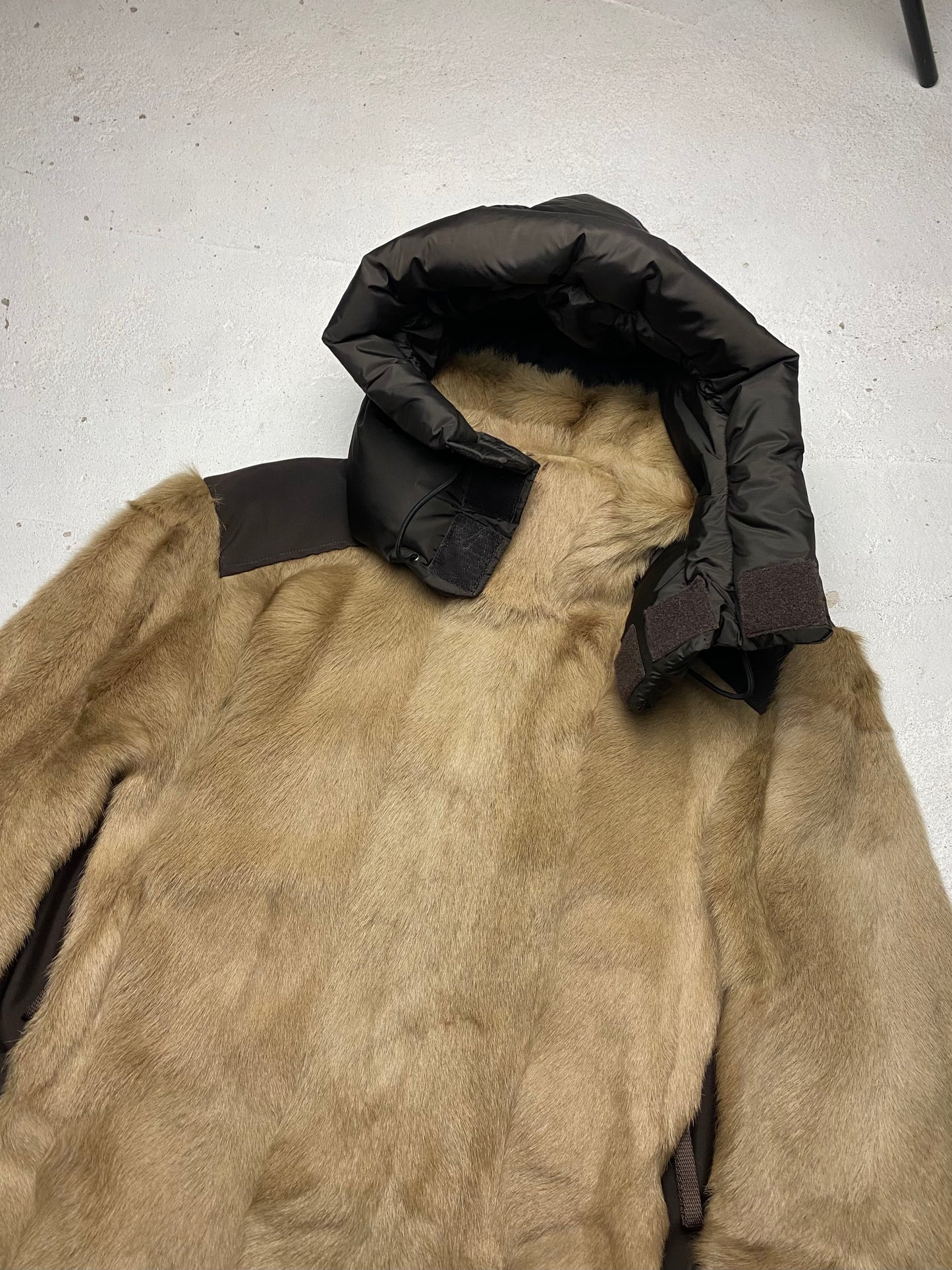 FW 00 Prada Sport Fur Coat