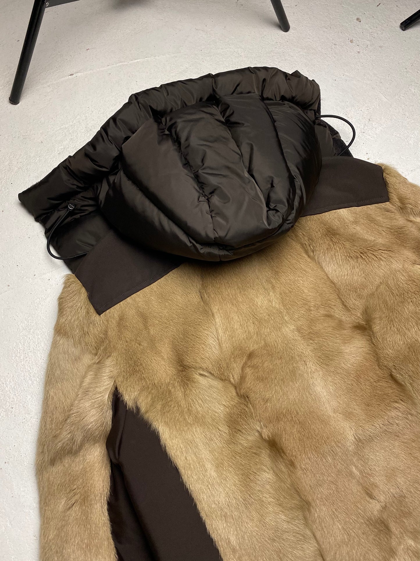 FW 00 Prada Sport Fur Coat