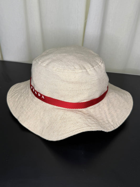 Prada Linen Sun Hat