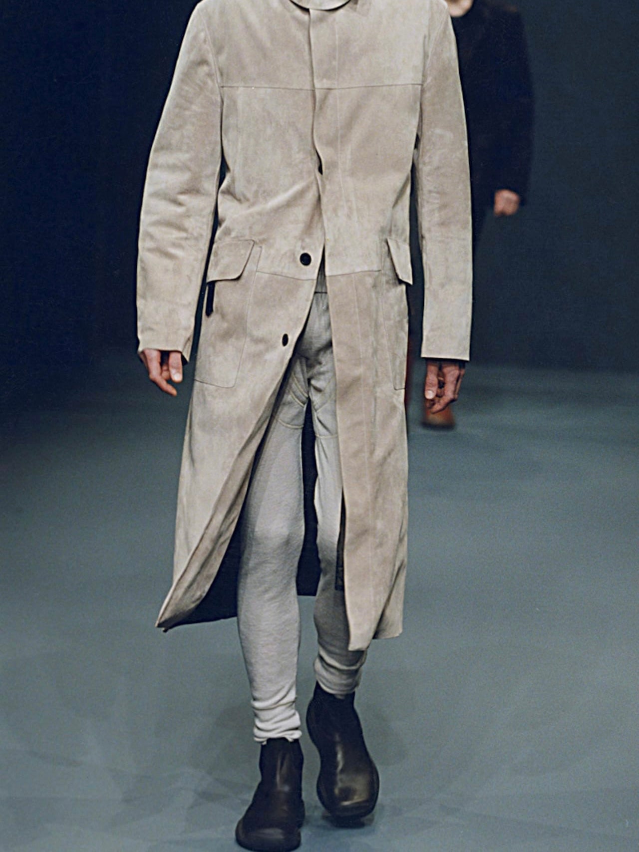 FW 99 Prada Sport Square Toe Chelsea Boots