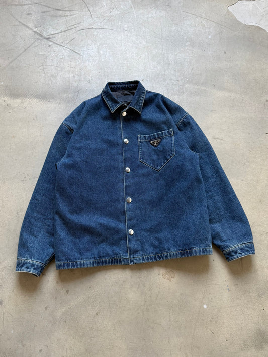 SS 24 Prada Padded Denim Jacket