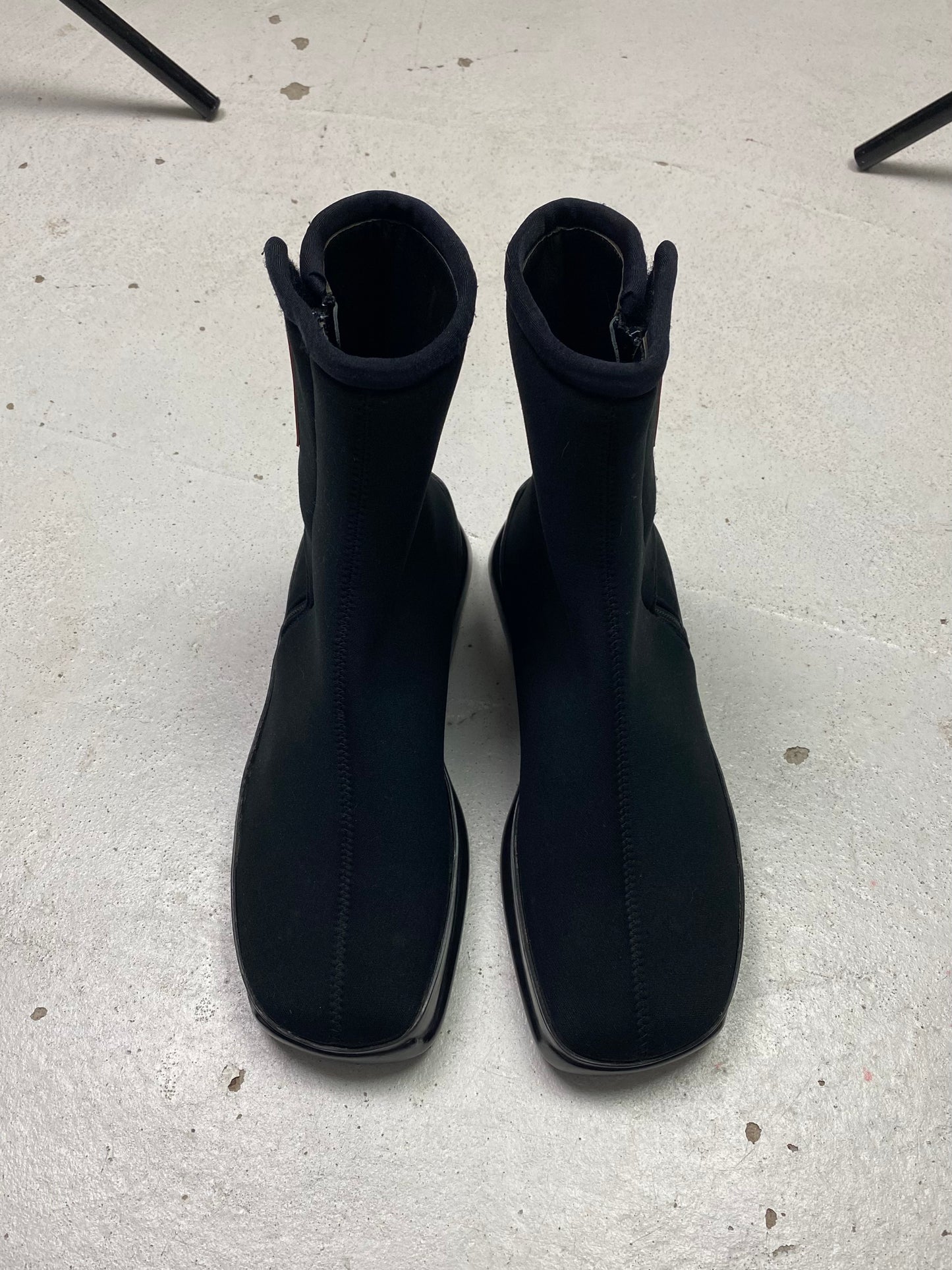 FW 99 Prada Sport Neoprene Boots