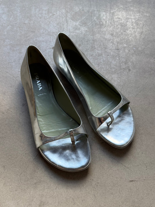 SS 03 Prada Open Toe Sandals