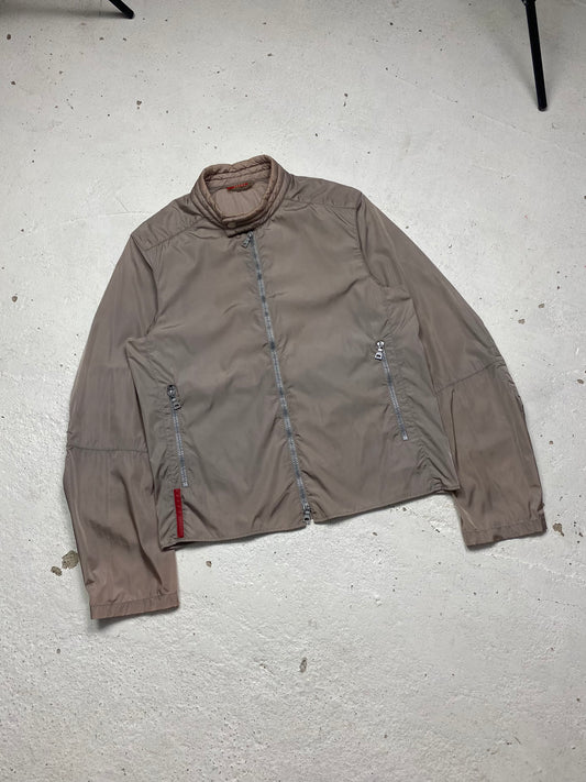 SS 00 Prada Sport Nylon Moto Jacket