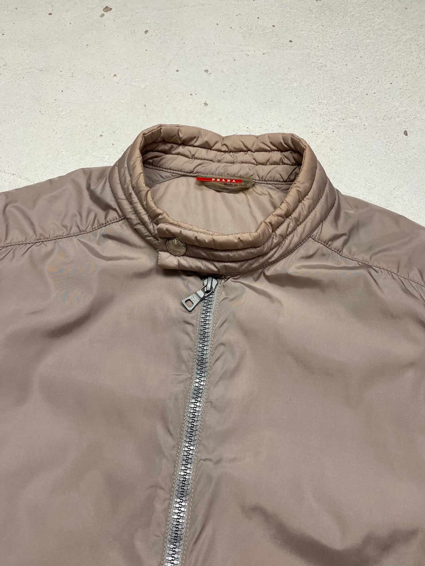 SS 00 Prada Sport Nylon Moto Jacket