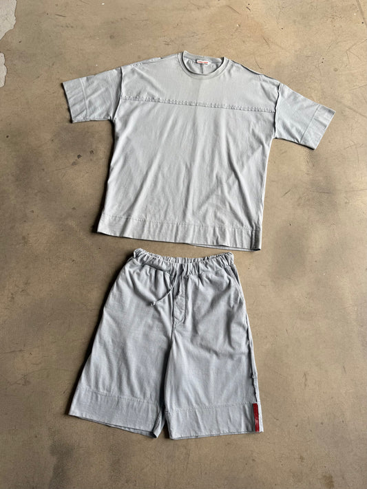 Prada Sport Panelled Jersey Set