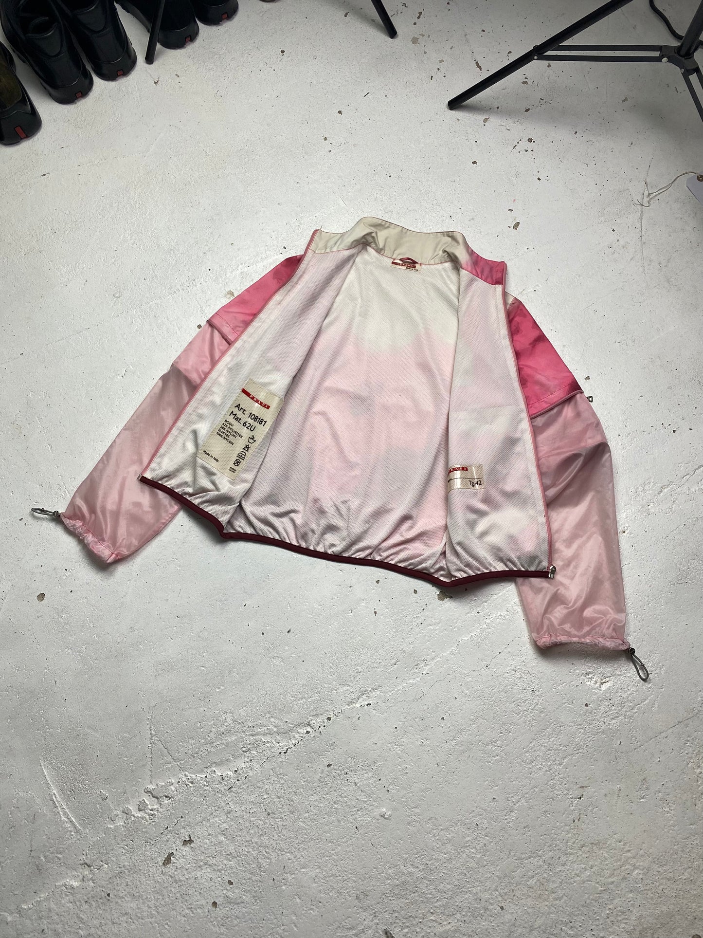 SS 00 Prada Sport Convertible Jacket