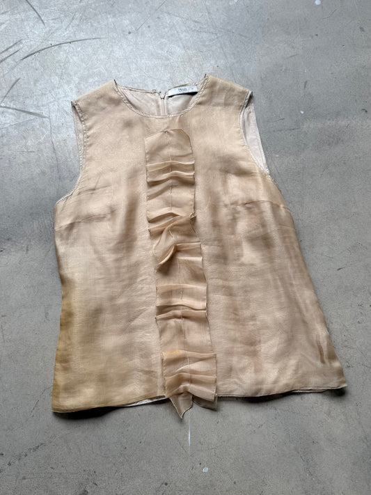 SS 02 Prada Silk Vest