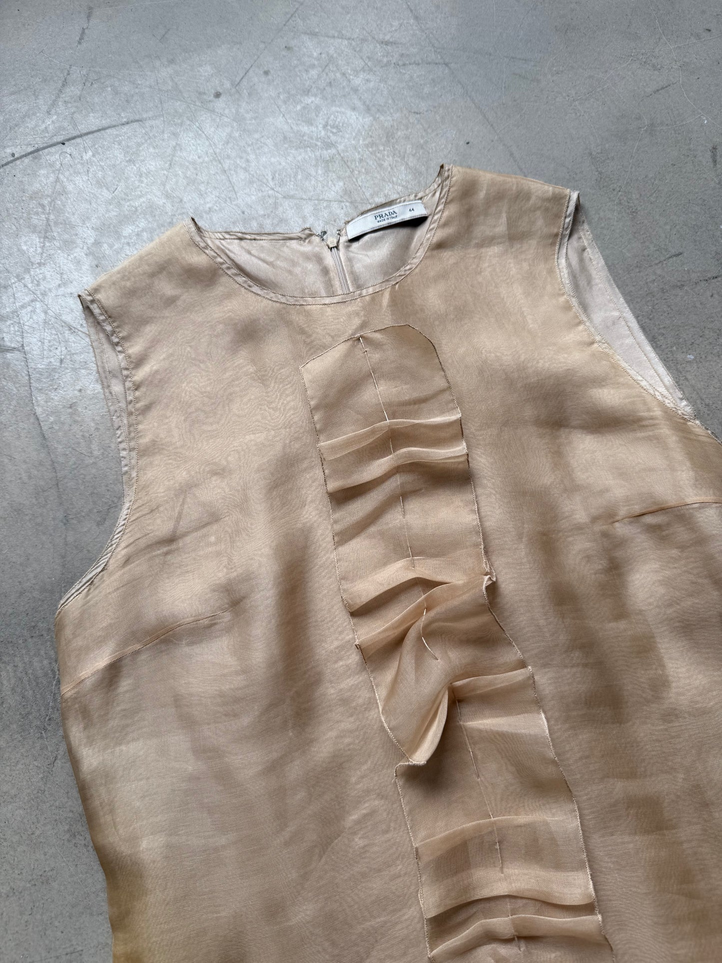 SS 02 Prada Silk Vest