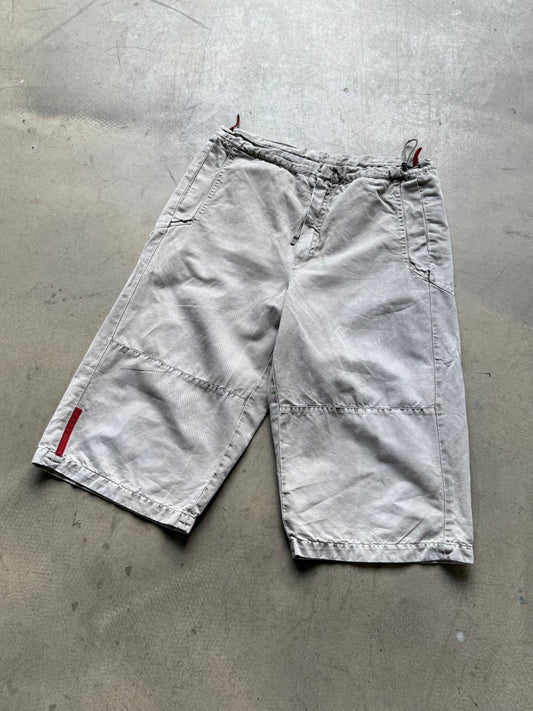 Prada Sport Linen Shorts