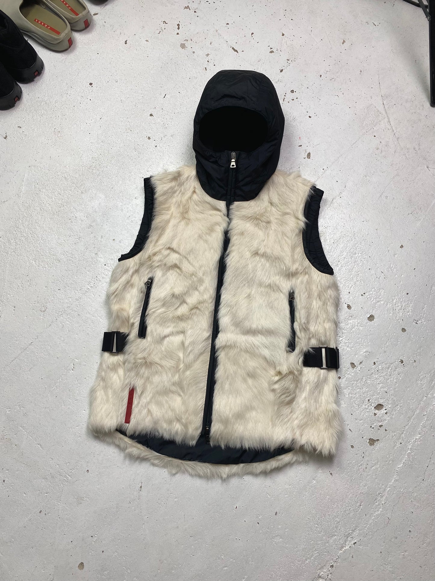 FW 99 Prada Sport Fur Vest