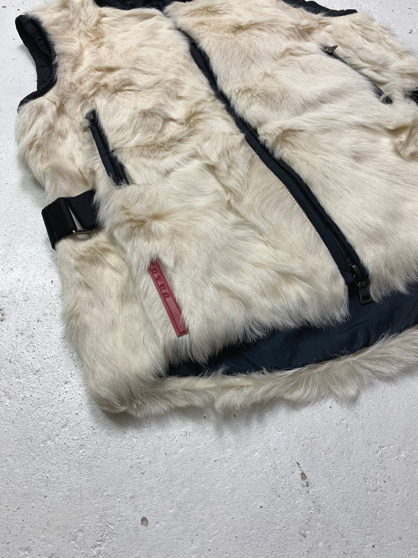 FW 99 Prada Sport Fur Vest