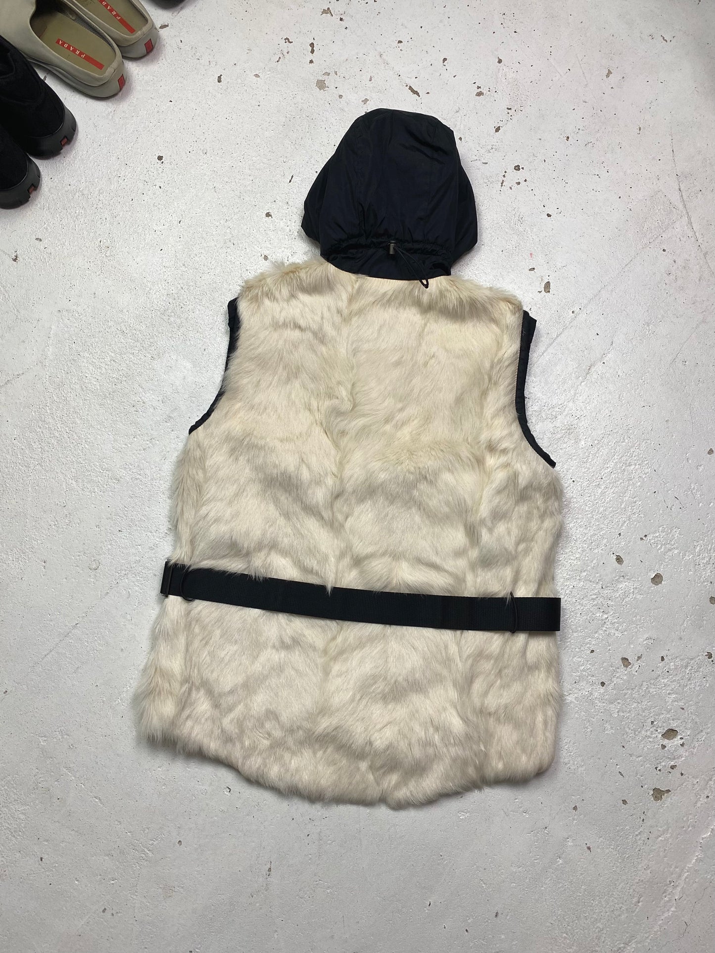 FW 99 Prada Sport Fur Vest