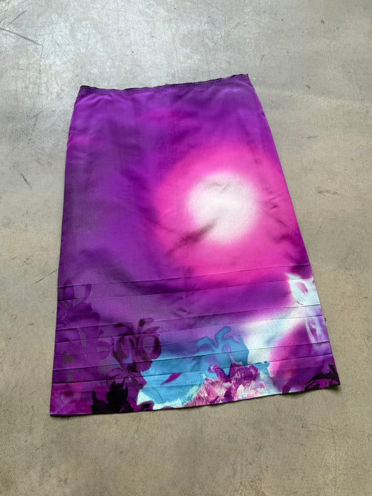 FW 04 Prada Silk Skirt