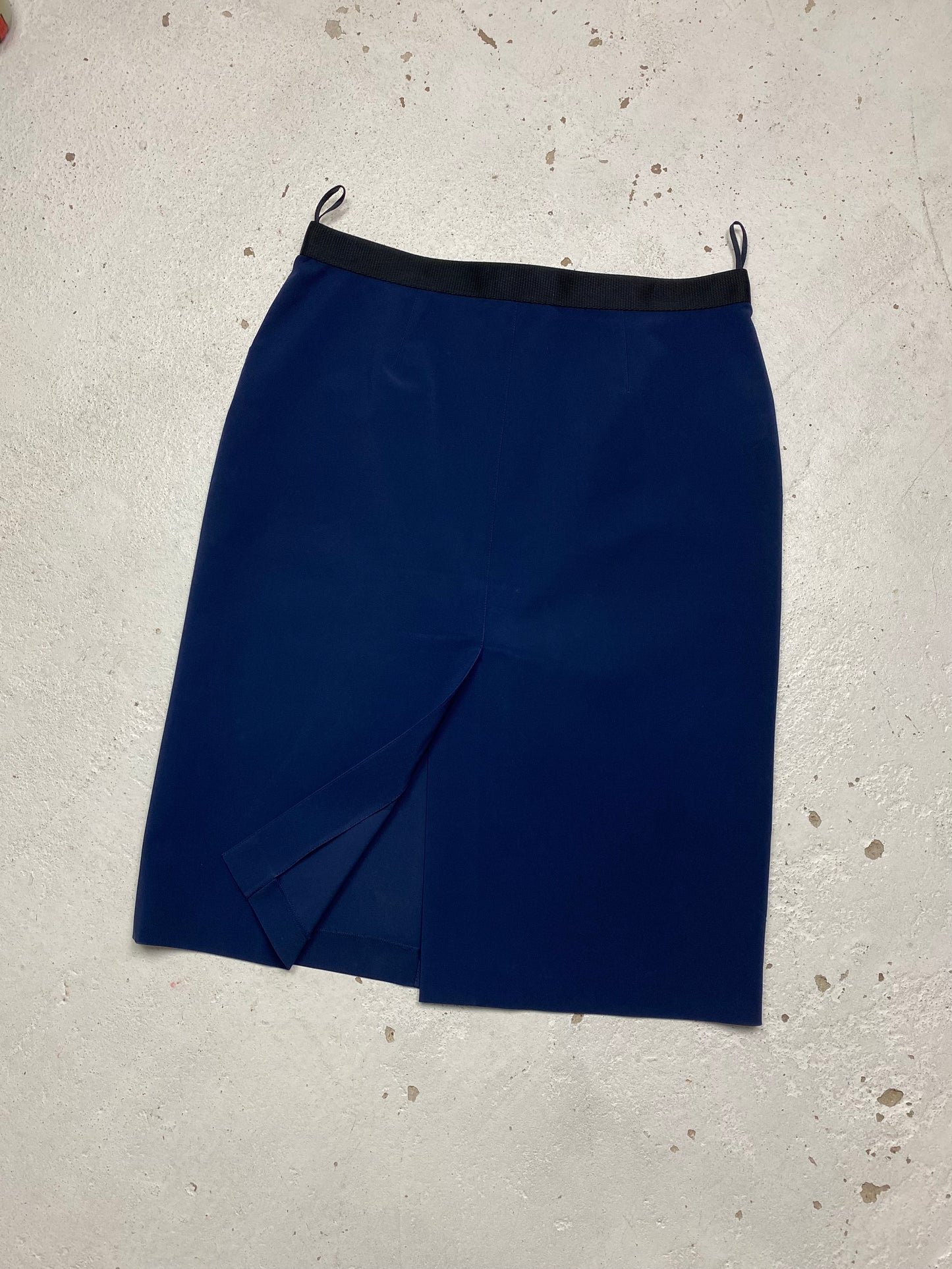 FW 99 Prada Spellout Waistband Skirt