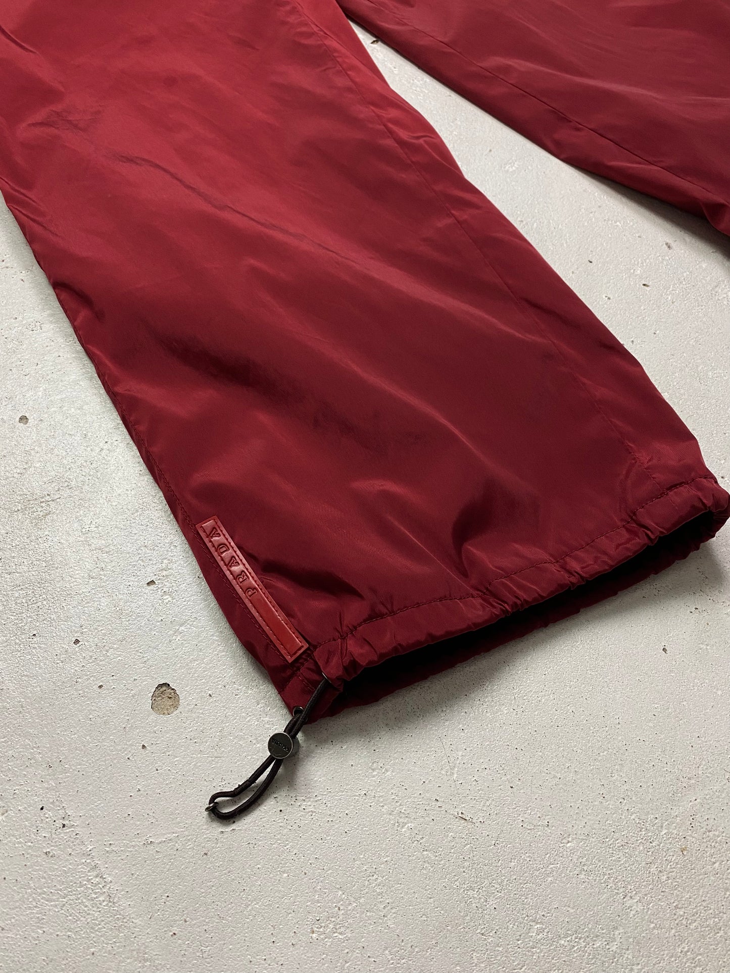 FW 99 Prada Sport Lined Parachute Pants