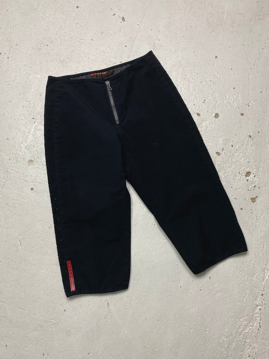 SS 00 Prada Sport Perforated Capri Shorts