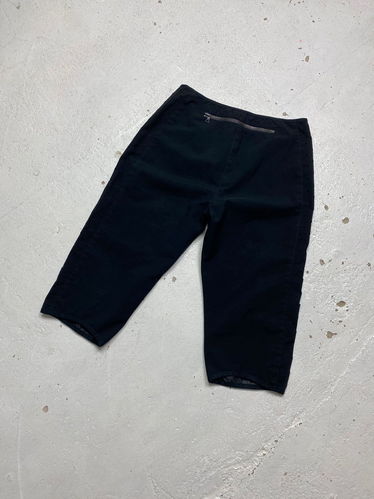 SS 00 Prada Sport Perforated Capri Shorts