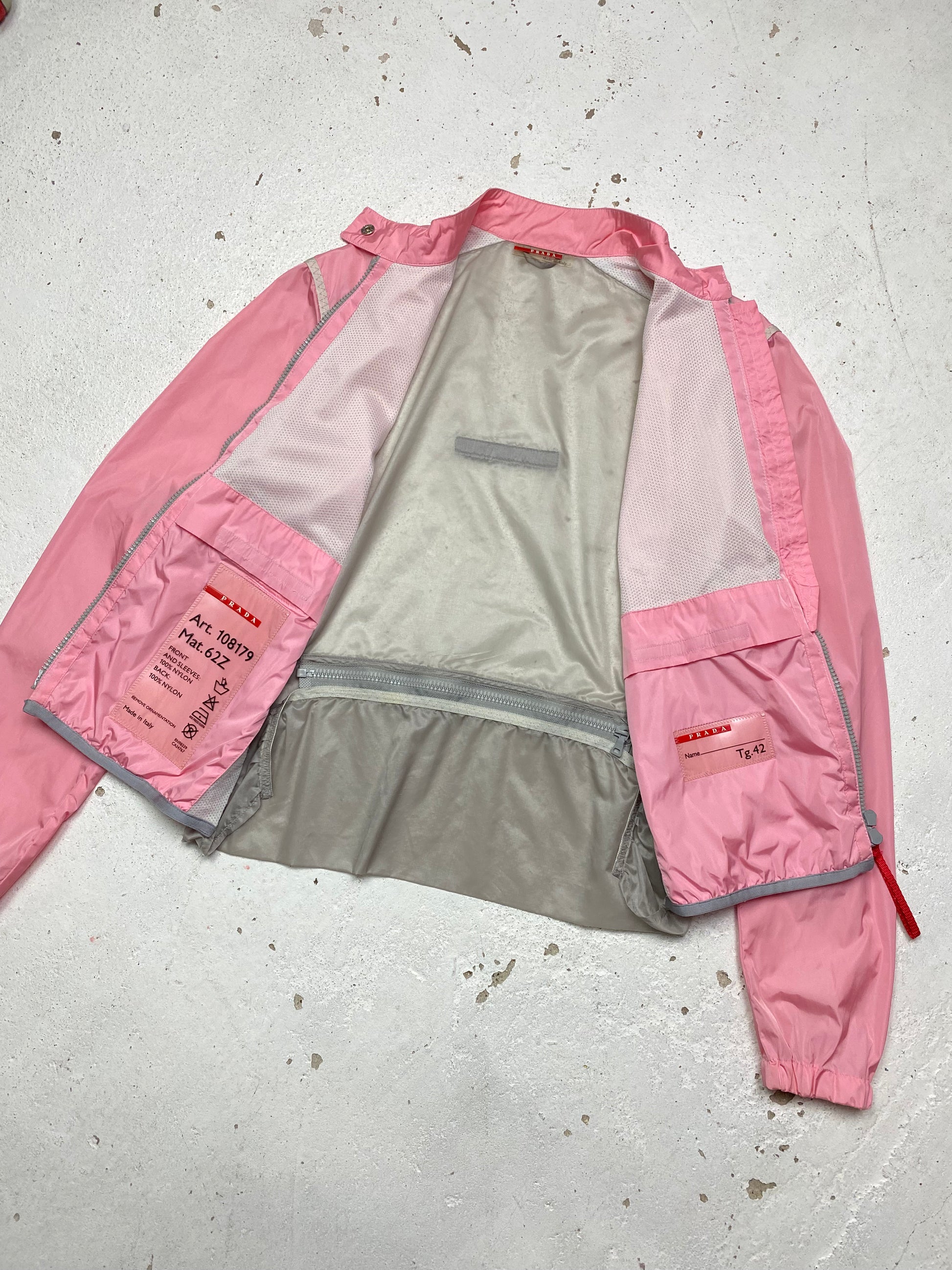 SS 00 Prada Sport Convertible Jacket – 100PERCERTI SS 00 Prada Sport Convertible Jacket – 100PERCERTI