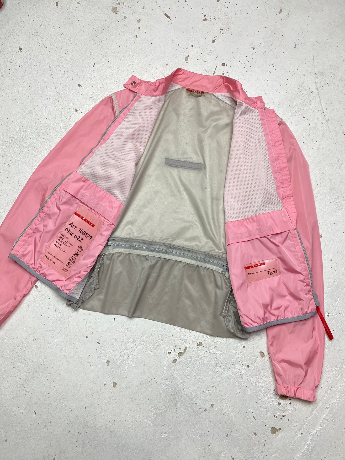 SS 00 Prada Sport Convertible Jacket