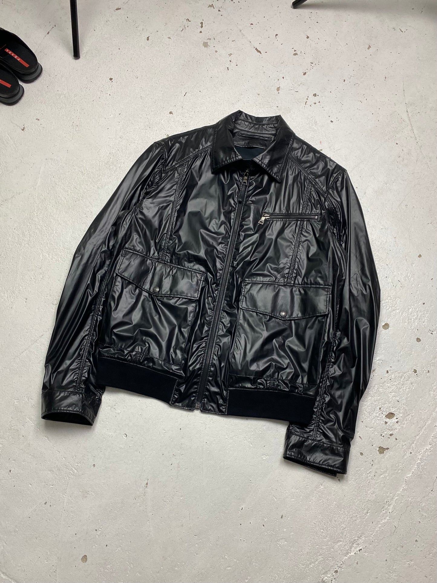 2007 Prada Linea Rossa Wrapper Jacket