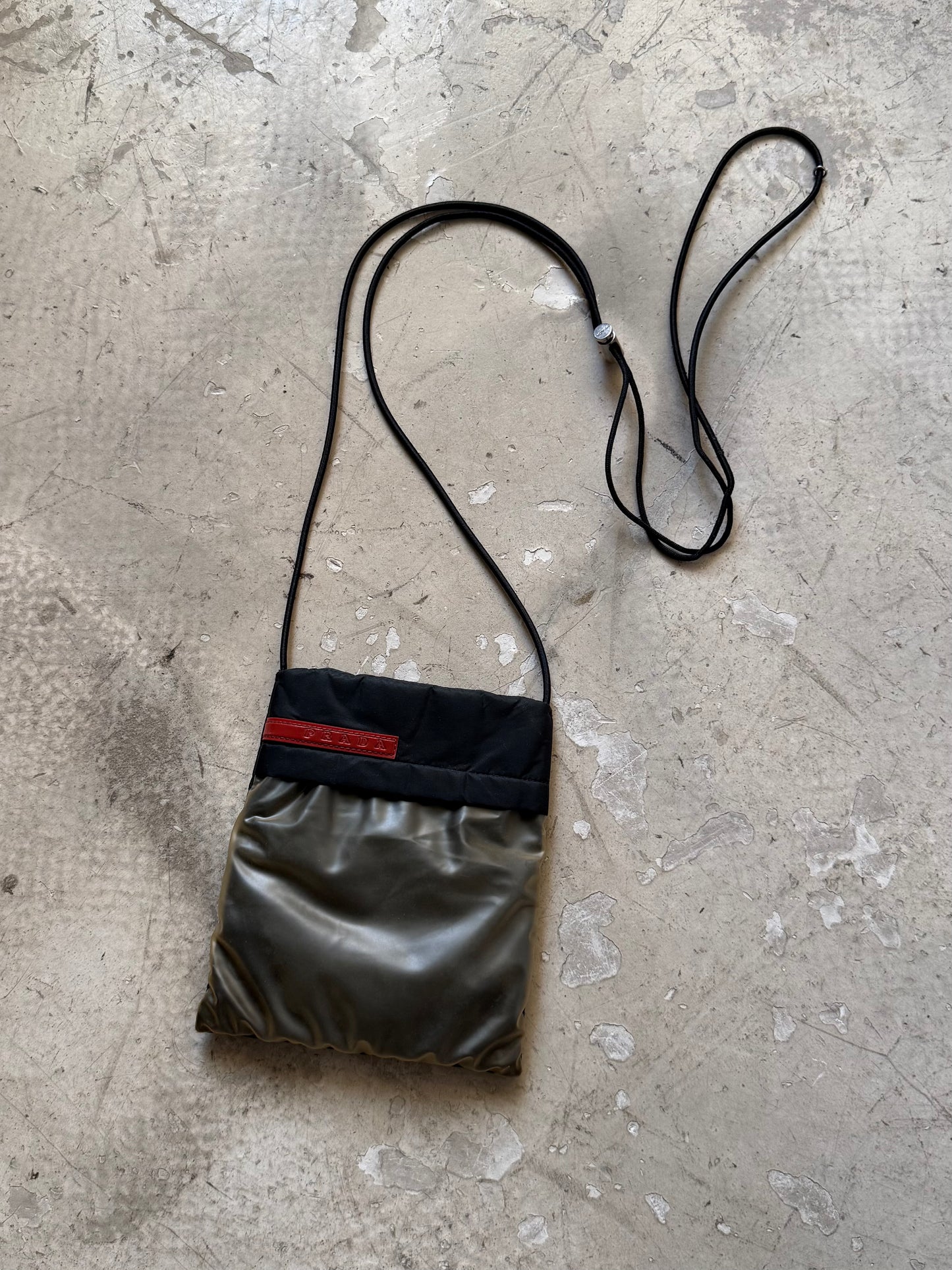 SS 99 Prada Sport Nylon & Latex Pouch