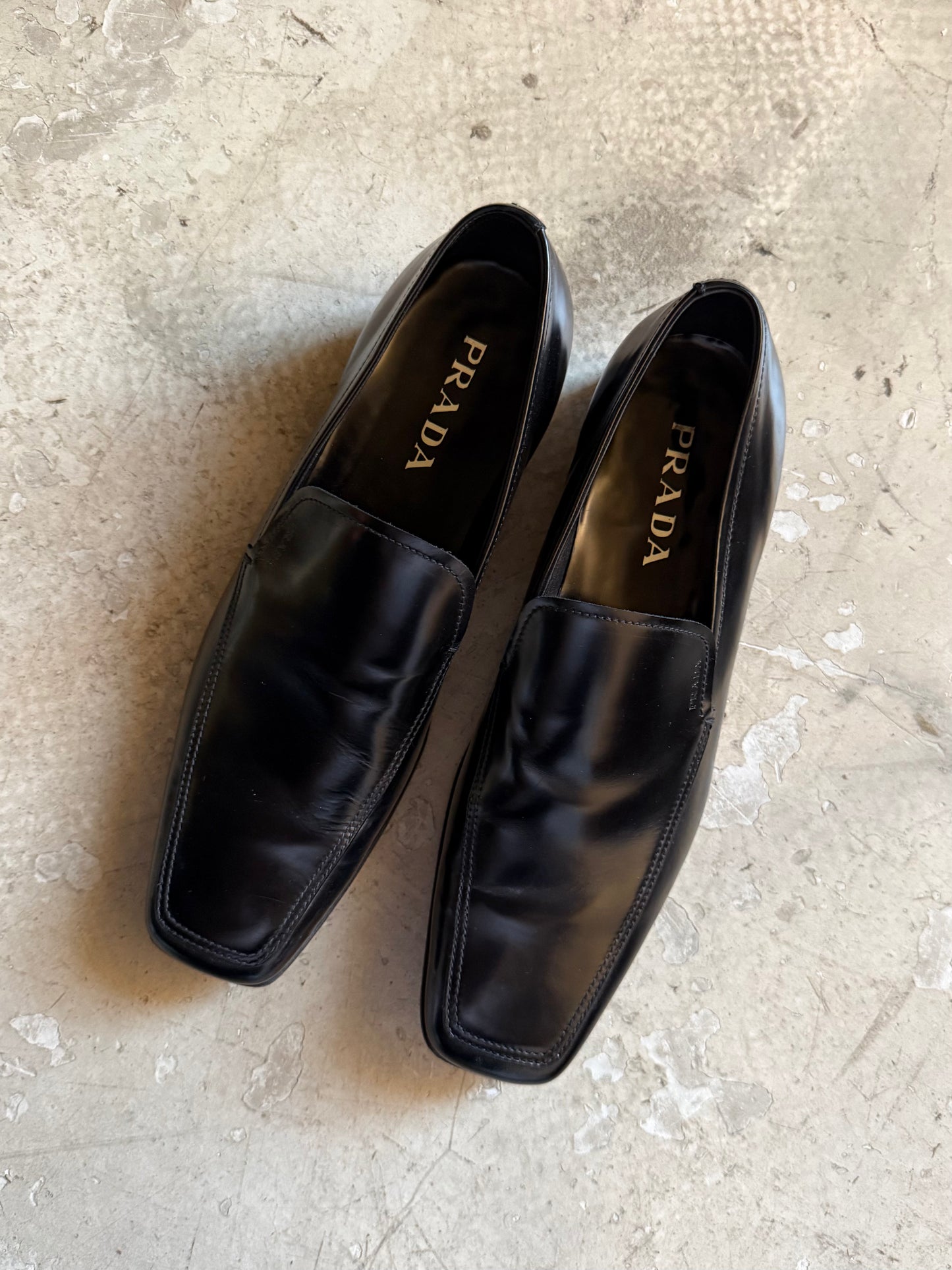 Prada Leather Loafers
