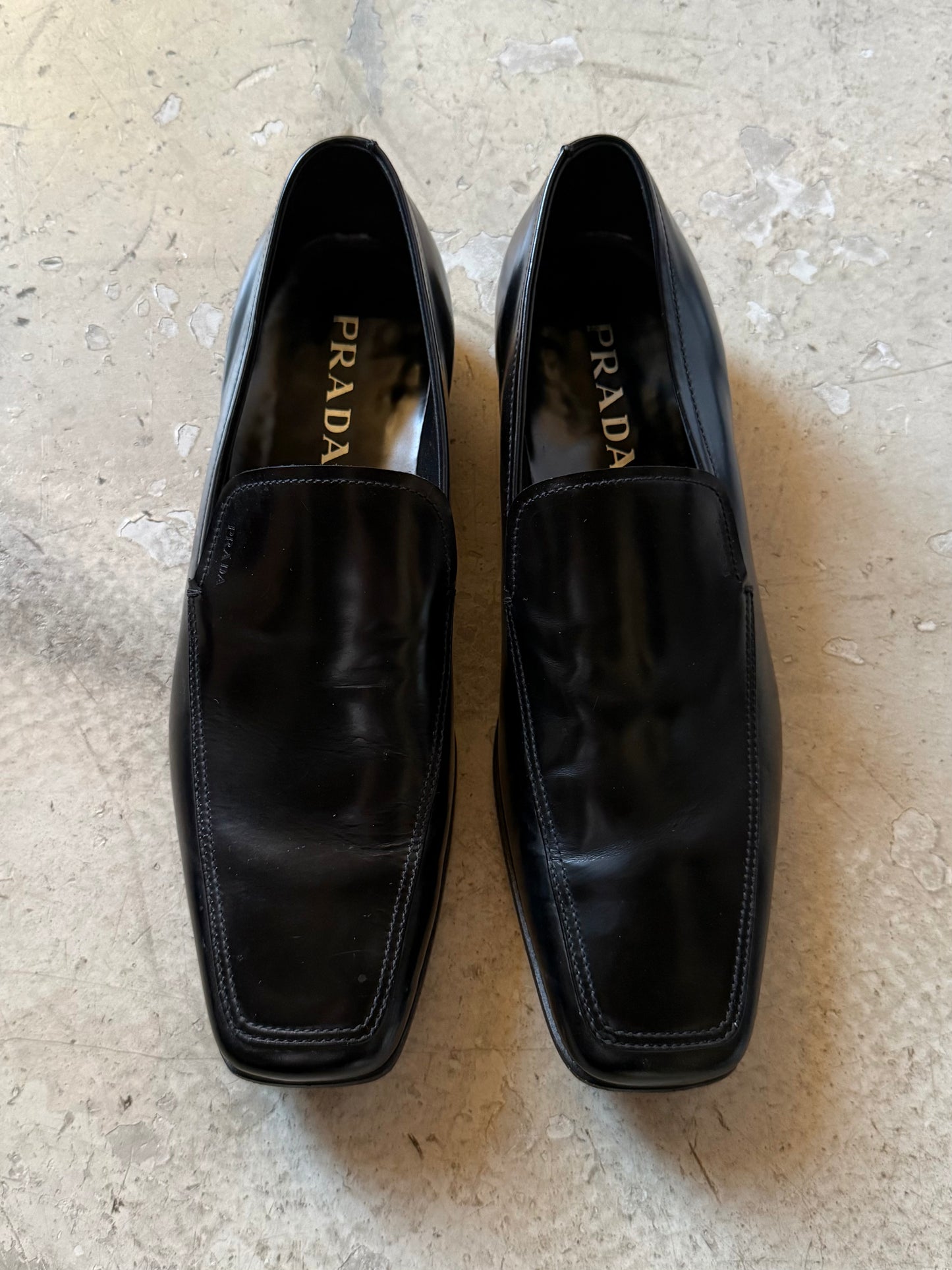 Prada Leather Loafers