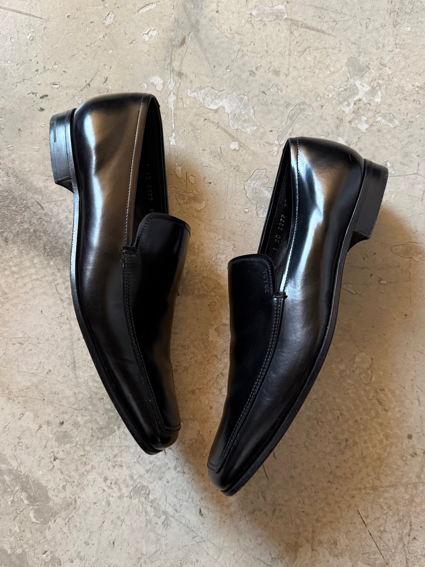 Prada Leather Loafers