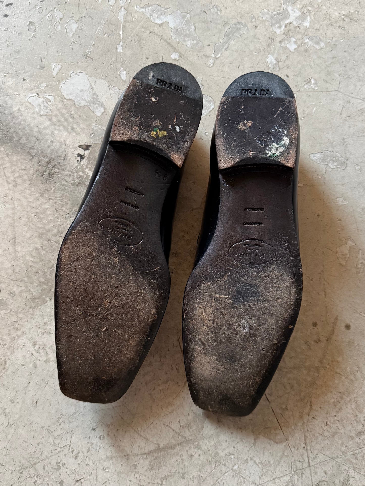 Prada Leather Loafers