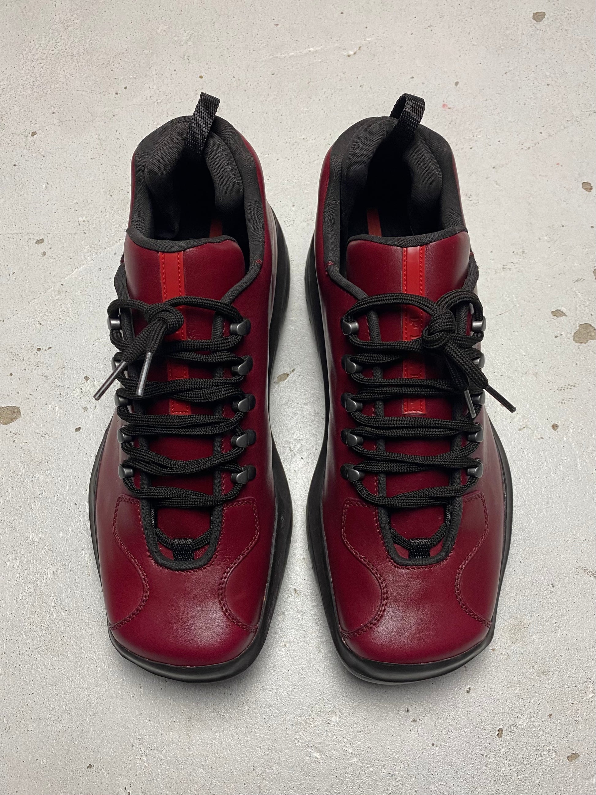 Prada mens hiking boots online