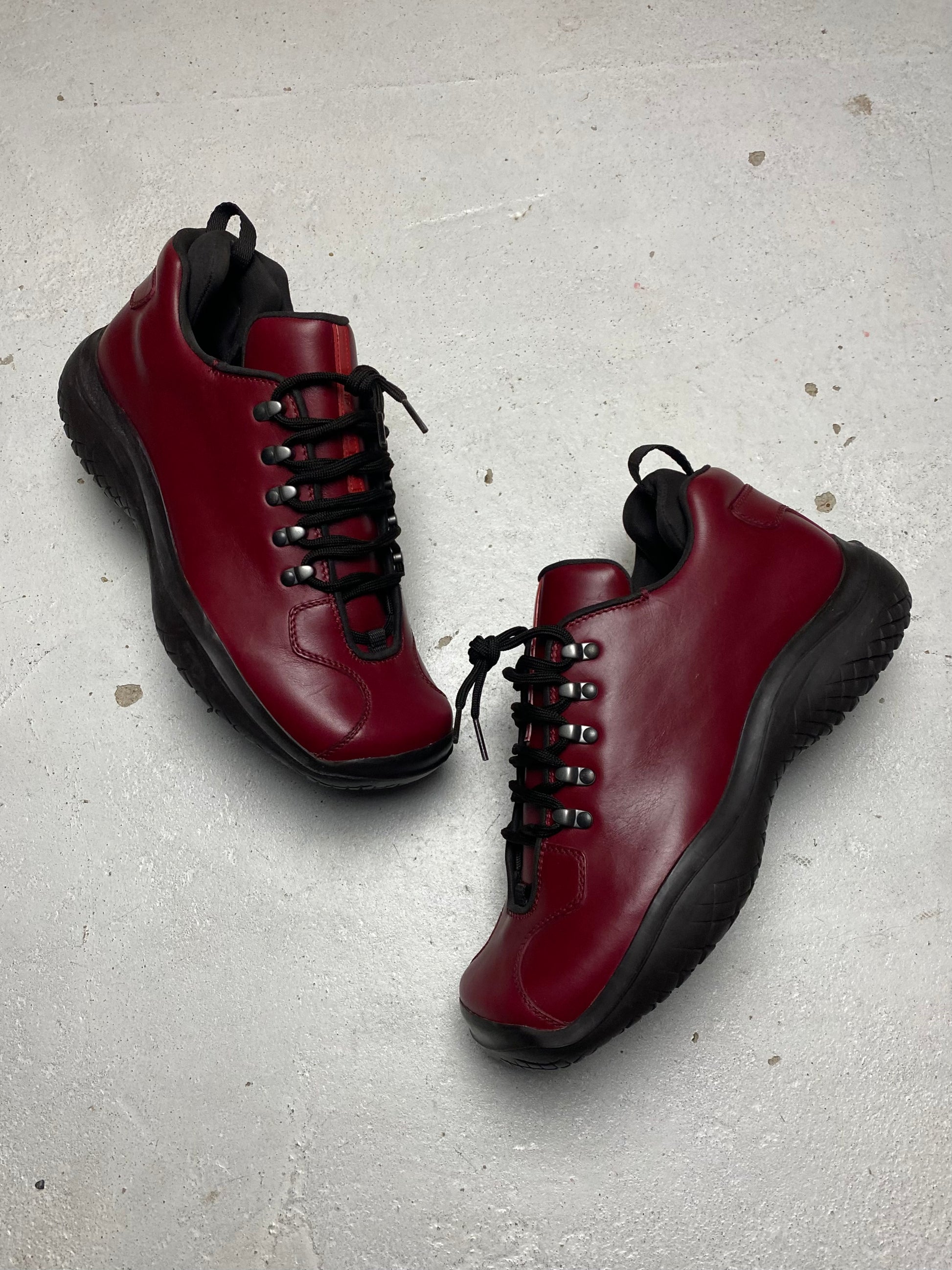 FW 99 Prada Sport Square Toe Hiking Boots - Main Image