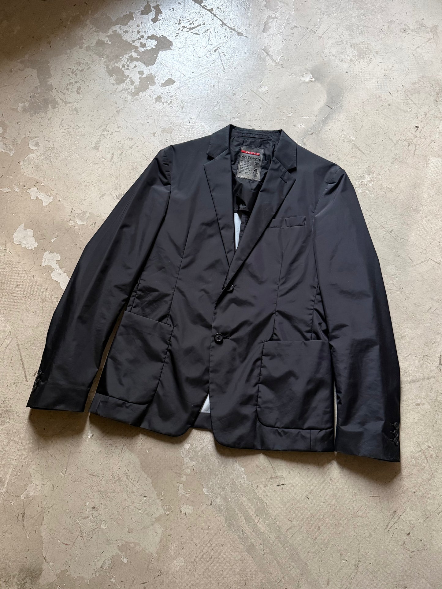 2014 Prada Linea Rossa Nylon Blazer