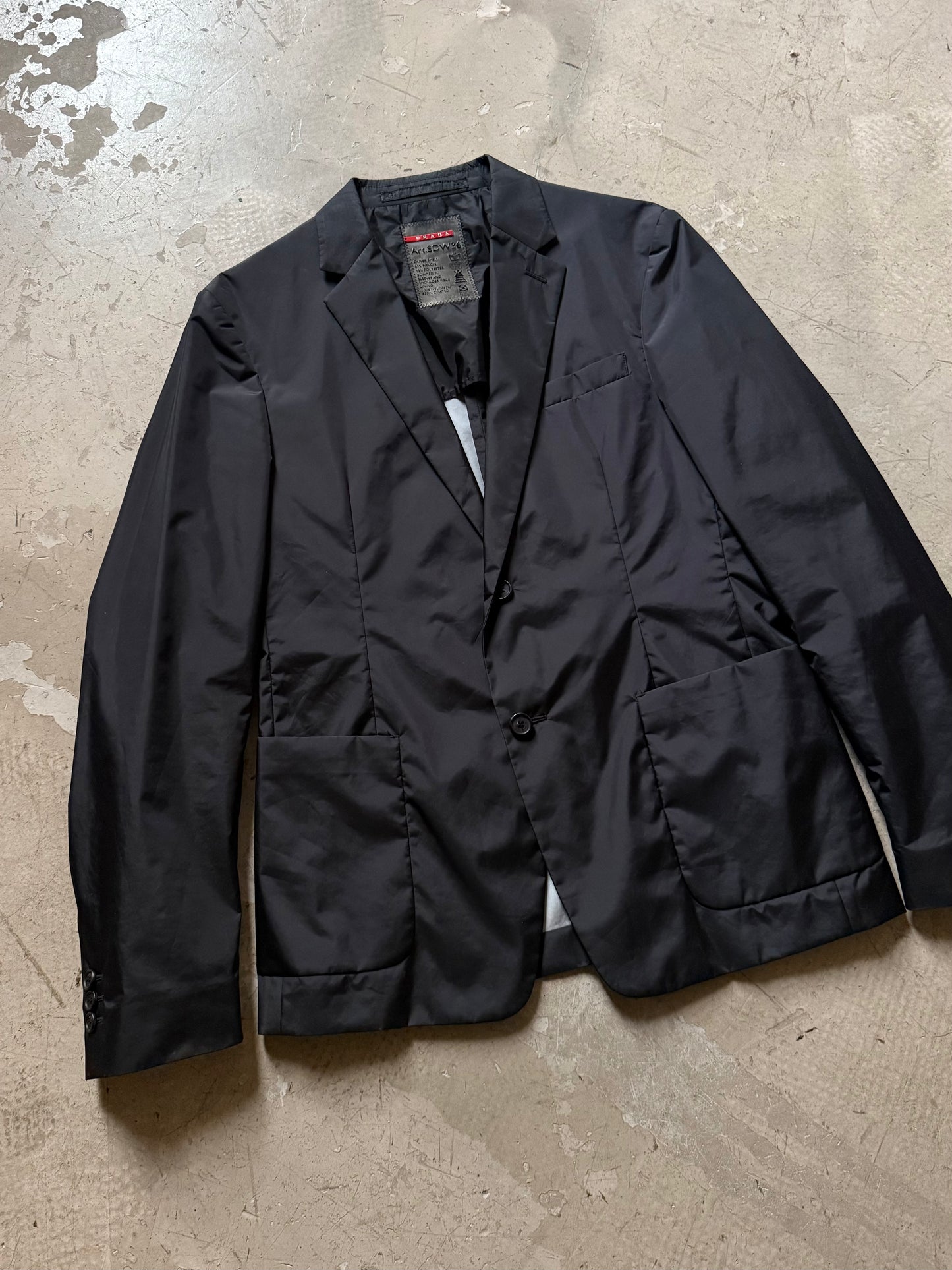 2014 Prada Linea Rossa Nylon Blazer