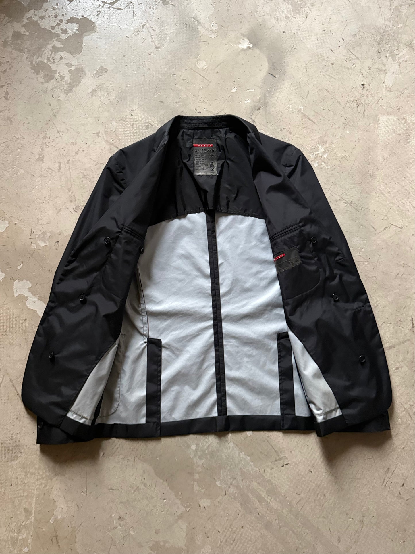 2014 Prada Linea Rossa Nylon Blazer