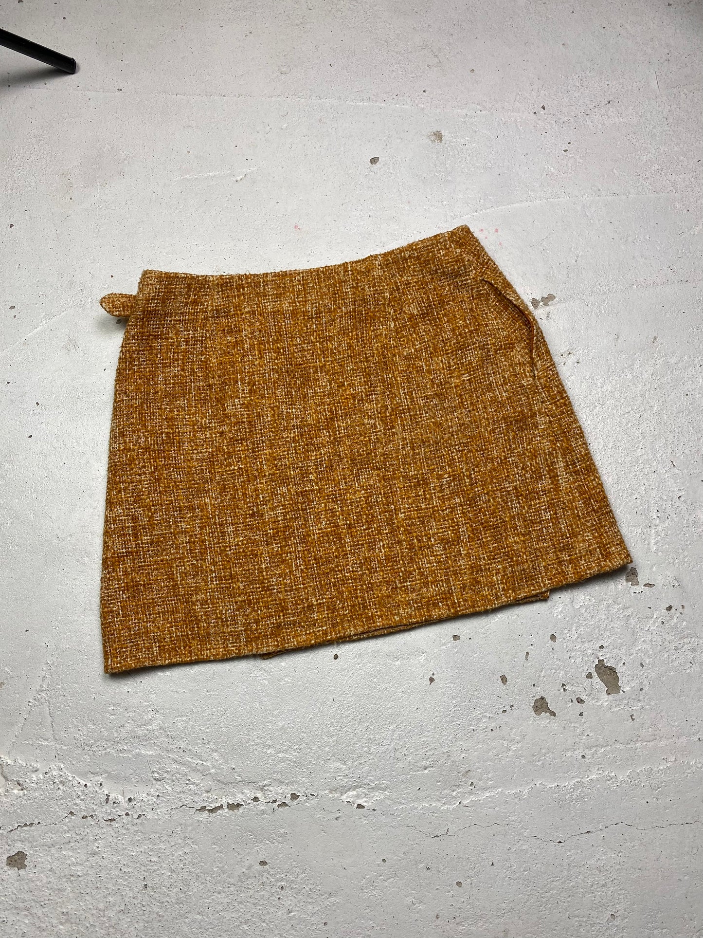 SS 96 Prada Linen Miniskirt